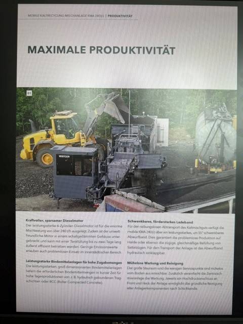 Wirtgen KMA 240i MIETE / RENTAL (12005595)