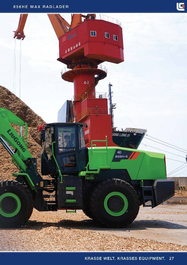 LiuGong 856 HE vollelektrisch, 21.000 kg, 3.5 cbm