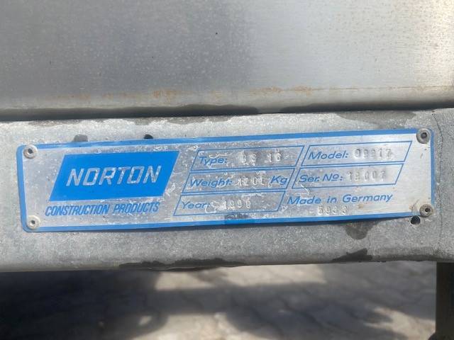 Norton BS 16 Kernbohrwagen mit 200 mm Bohrkrone