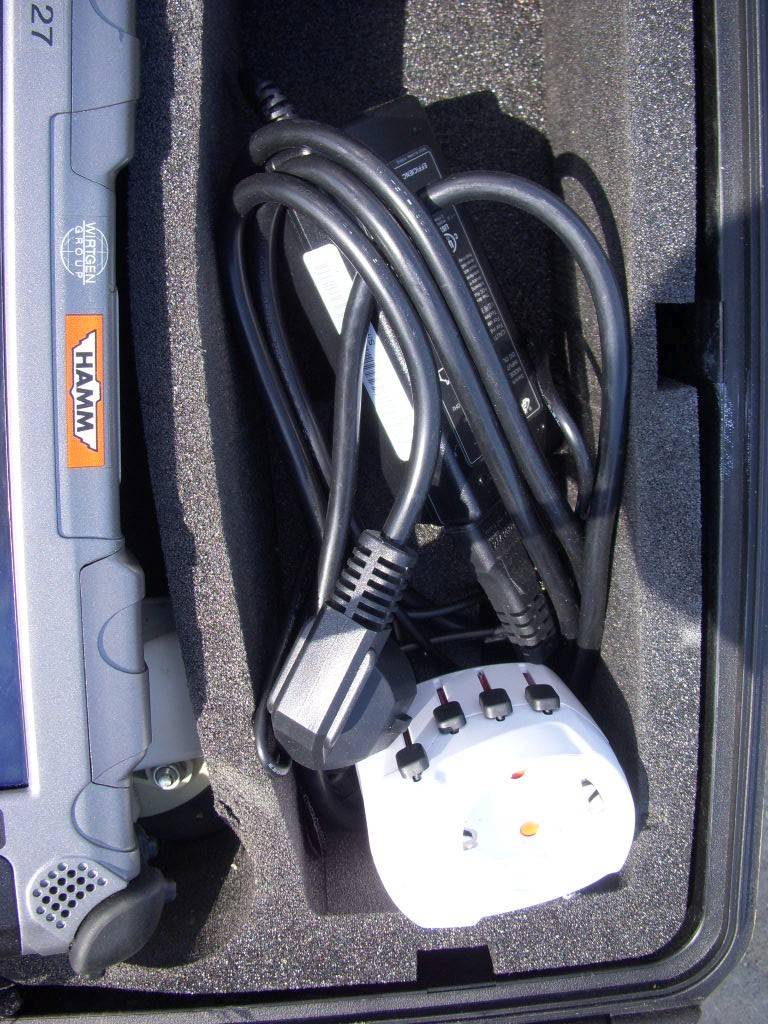 Hamm H13i mit Verdichterplatten + HCQ (12001224)