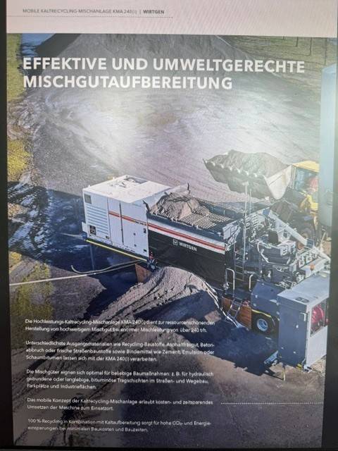 Wirtgen KMA 240i MIETE / RENTAL (12005595)