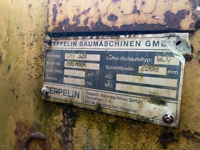 [Other]  (99002081) 2.00 m GLV / ditch cleaning bucket Leh