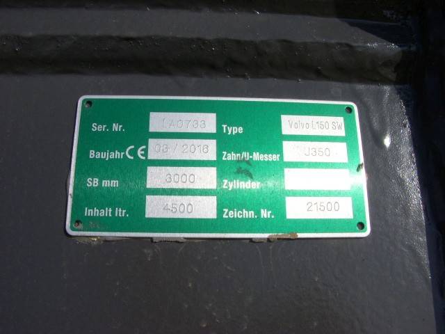 Seiler (0564) 4.5 cbm gebr. Schaufel / bucket