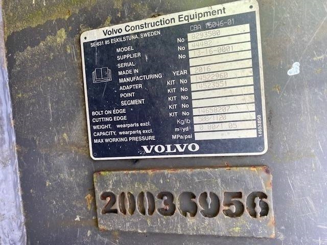 [Other] (99000822) 1.15 m Tieflöffel / bucket Volvo S6