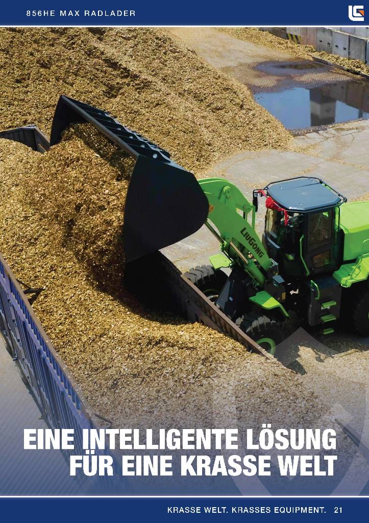LiuGong 856 HE vollelektrisch, 21.000 kg, 3.5 cbm