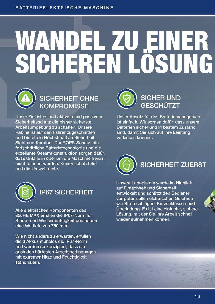 LiuGong 856 HE vollelektrisch, 21.000 kg, 3.5 cbm