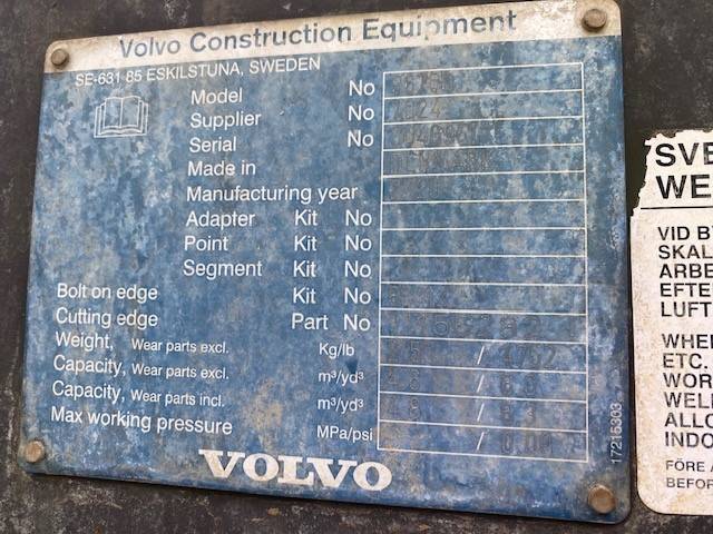 [Other] (2587)  4.8 cbm gebr. Schaufel / bucket