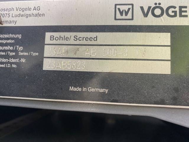 Vögele S 1800-3i Ventilationssystem, volle Hütte 12005221