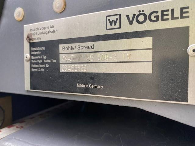 Vögele S 1800-3i Ventilationssystem, volle Hütte 12005221