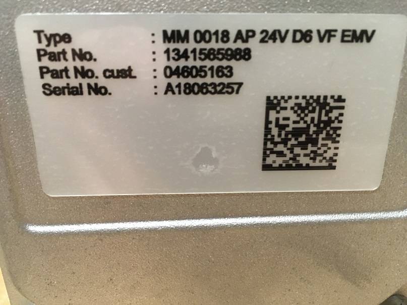 Volvo VOE 22425313 Luftpumpe COMBUSTION AIR BLOWER