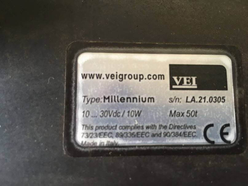 [Other] (1455)  gebr. Vei Waage Millennium + Drucker